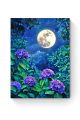 Алмазная мозаика на подрамнике «Ночной сад» 40x30 см