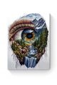 Алмазная мозаика на подрамнике «Взгляд на мир» 50x40 см