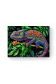 Алмазная мозаика на подрамнике «Хамелеон» 50x40 см