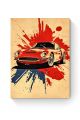 Алмазная мозаика на подрамнике «Авто постер» 50x40 см