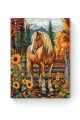 Алмазная мозаика на подрамнике «Красивая лошадь» 40x30 см