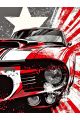 Алмазная мозаика без подрамника «Авто стиль» 80x60 см