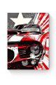 Алмазная мозаика на подрамнике «Авто стиль» 40x30 см