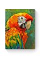 Алмазная мозаика на подрамнике «Попугай Ара» 50x40 см