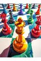 Алмазная мозаика без подрамника «Шах и мат» 60x45 см