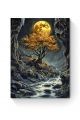 Алмазная мозаика на подрамнике «Дерево мудрости» 40x30 см