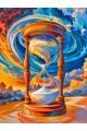 Алмазная мозаика без подрамника «Пески времени» 50x40 см