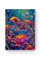Алмазная мозаика на подрамнике «Саламандра» 40x30 см
