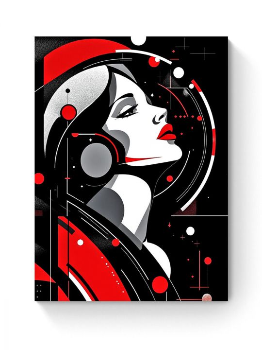 Алмазная мозаика на подрамнике «Арт портрет» 50x40 см
