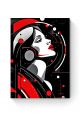 Алмазная мозаика на подрамнике «Арт портрет» 40x30 см
