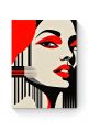 Алмазная мозаика на подрамнике «Леди модерн» 50x40 см