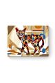Алмазная мозаика на подрамнике «Кошка Графика» 40x30 см