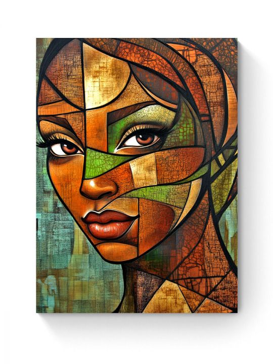 Алмазная мозаика на подрамнике «Мулатка» 40x30 см