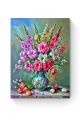 Алмазная мозаика на подрамнике «Гладиолусы» 40x30 см