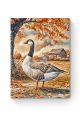 Алмазная мозаика на подрамнике «Осень в деревне» 50x40 см