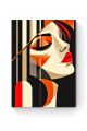 Алмазная мозаика на подрамнике «Леди Арт» 50x40 см, 44 цветов