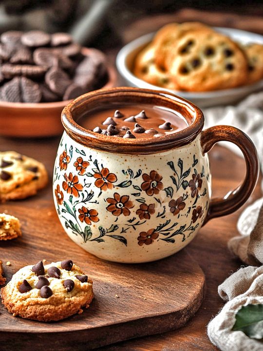 Алмазная мозаика без подрамника «Уютная осень» 25x20 см