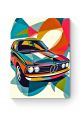 Алмазная мозаика на подрамнике «Автомобиль» 40x30 см