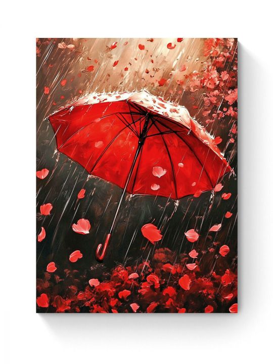 Алмазная мозаика на подрамнике «Краски осени» 50x40 см