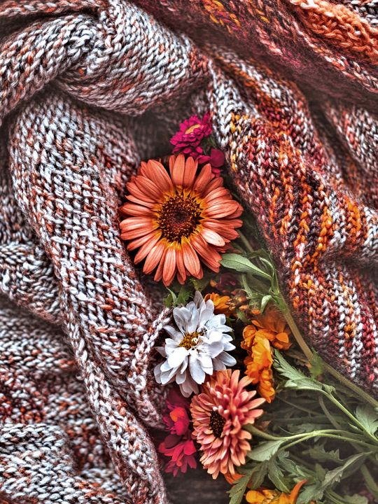 Алмазная мозаика без подрамника «Краски осени» 80x60 см
