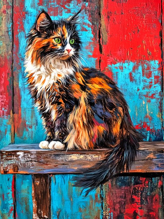 Алмазная мозаика без подрамника «Краски осени» 25x20 см