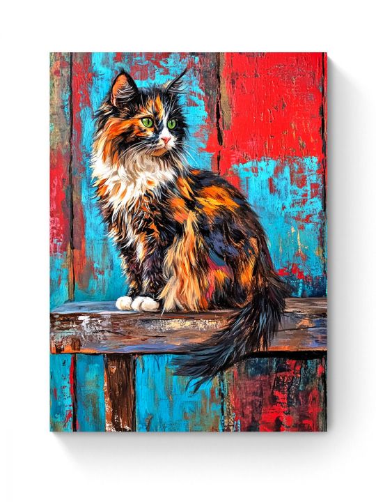 Алмазная мозаика на подрамнике «Краски осени» 60x45 см