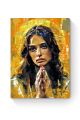 Алмазная мозаика на подрамнике «Мария» 60x45 см