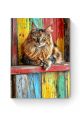 Алмазная мозаика на подрамнике «Осень в деревне» 50x40 см