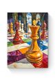 Алмазная мозаика на подрамнике «Шахматы» 50x40 см