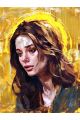 Алмазная мозаика без подрамника «Магдалина» 25x20 см