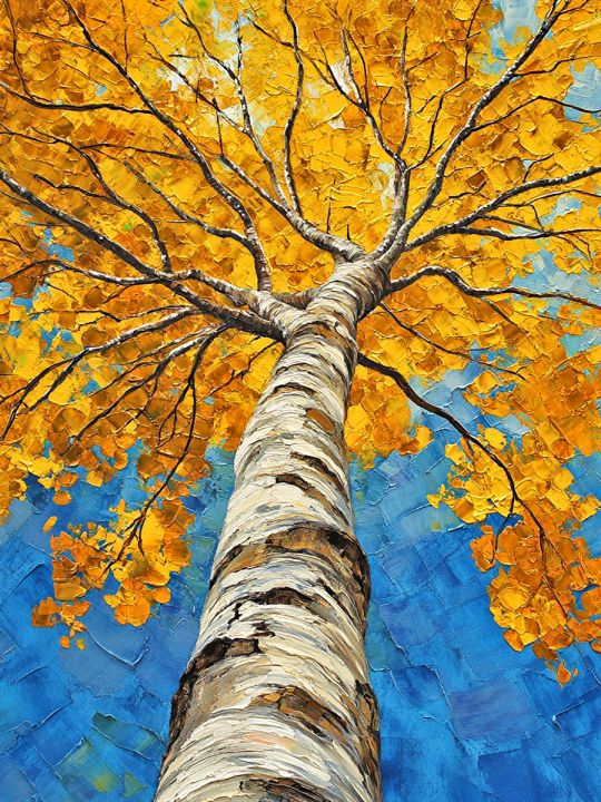 Алмазная мозаика без подрамника «Краски осени» 40x30 см