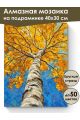 Алмазная мозаика на подрамнике «Краски осени» 40x30 см