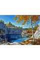 Алмазная мозаика без подрамника «Природа Карелии» 25x20 см