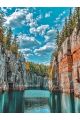 Алмазная мозаика без подрамника «Карелия» 130x100 см