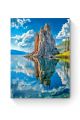 Алмазная мозаика на подрамнике «Природа Байкала» 50x40 см