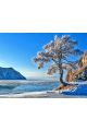 Алмазная мозаика без подрамника «Природа Байкала» 60x45 см