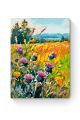 Картина по номерам на подрамнике «Чертополох» 40x30 см