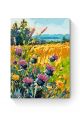Картина по номерам на подрамнике «Чертополох» 50x40 см