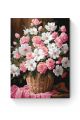 Картина по номерам на подрамнике «Цветы в корзине» 50x40 см