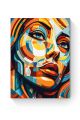 Картина по номерам на подрамнике «Девушка Арт» 50x40 см