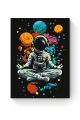 Картина по номерам на подрамнике «Йога в космосе» 50x40 см