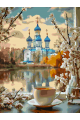 Картина по номерам без подрамника «Доброе утро» 40x30 см