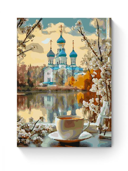 Картина по номерам на подрамнике «Доброе утро» 50x40 см