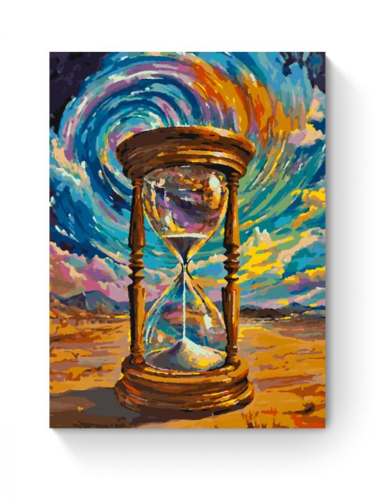 Картина по номерам на подрамнике «Песочные часы» 50x40 см