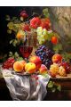 Алмазная мозаика без подрамника «Натюрморт» 80x60 см