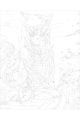 Картина по номерам на подрамнике «Аниме Мичико» 50x40 см