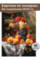 Картина по номерам без подрамника «Фруктовый пир» 35x25 см