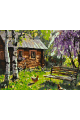 Картина по номерам на подрамнике «Лето в деревне» 50x40 см