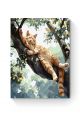 Картина по номерам на подрамнике «Рыжий кот» 25x20 см