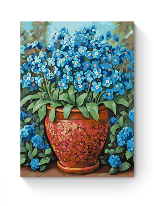 Картина по номерам на подрамнике «Незабудки» 50x40 см